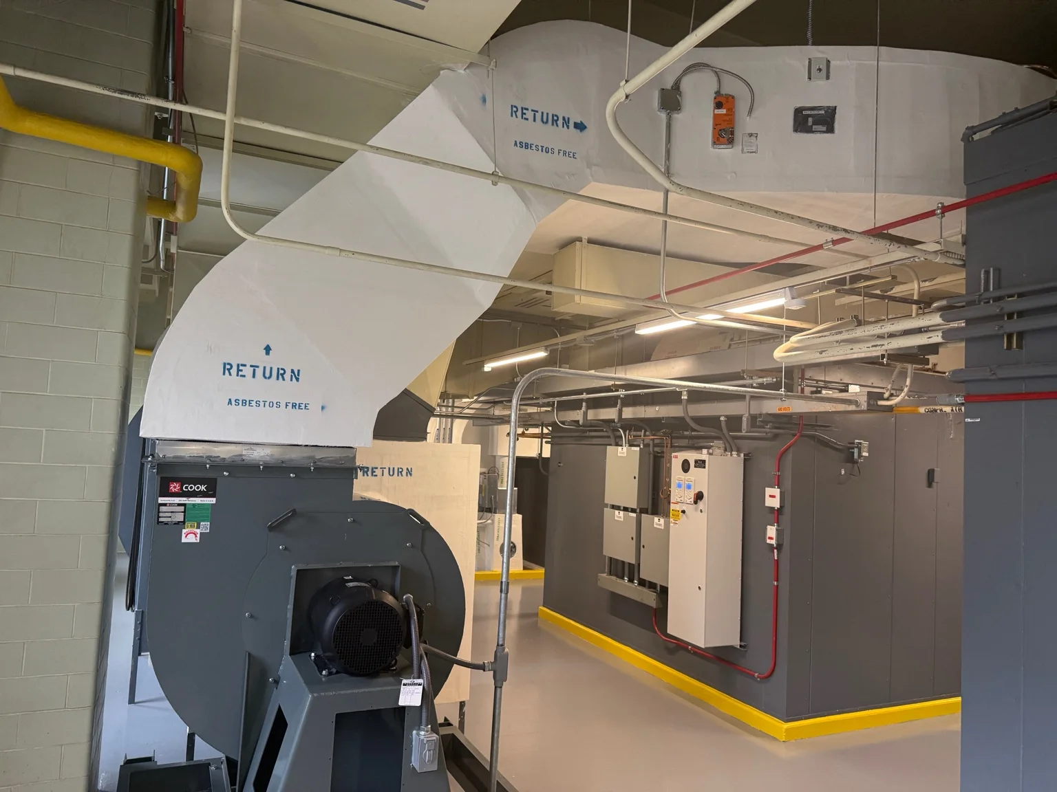 Federal Reserve air handling equipment.